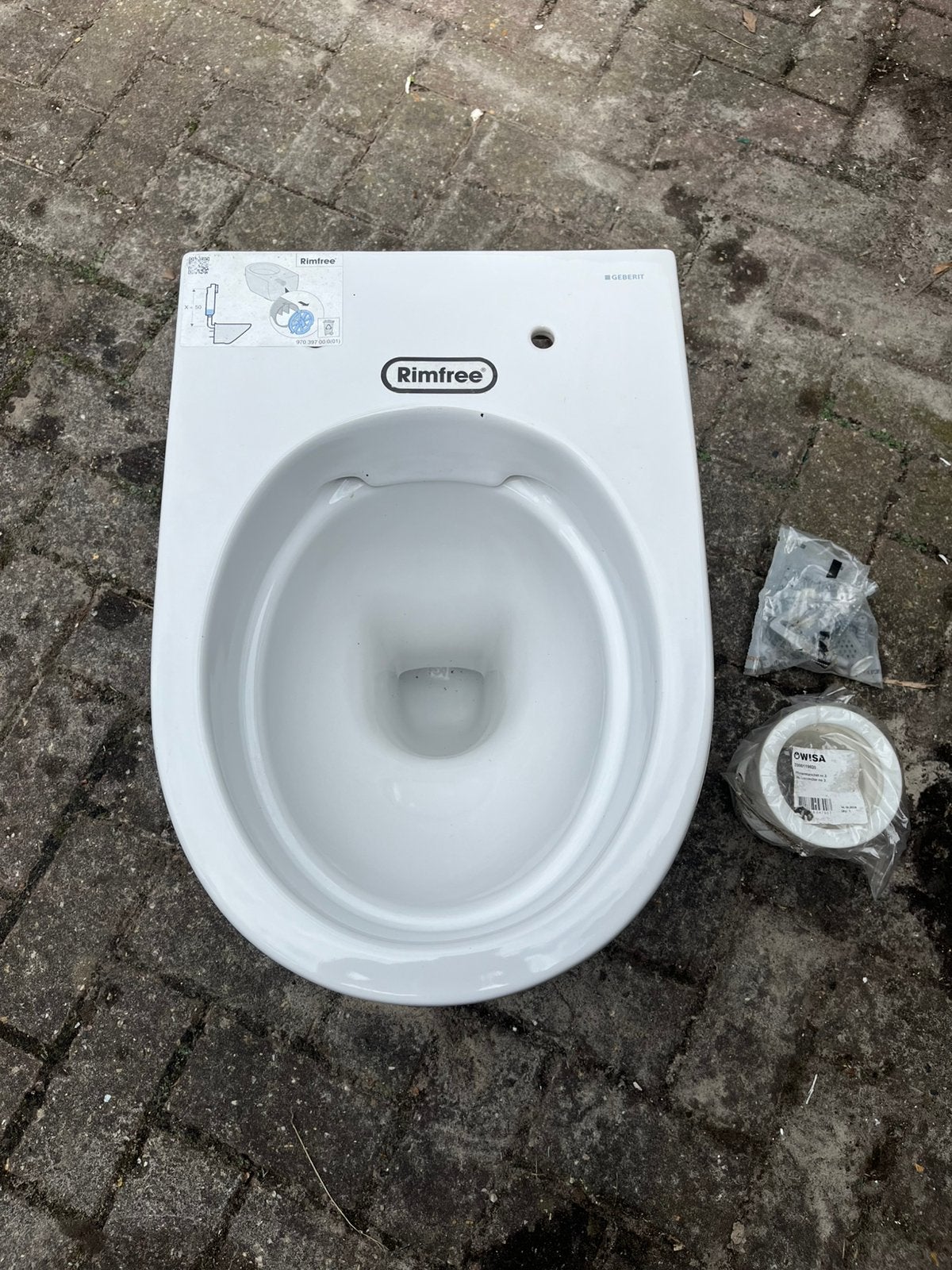 Geberit toilet, Ophalen of Verzenden, Zo goed als nieuw, Toilet