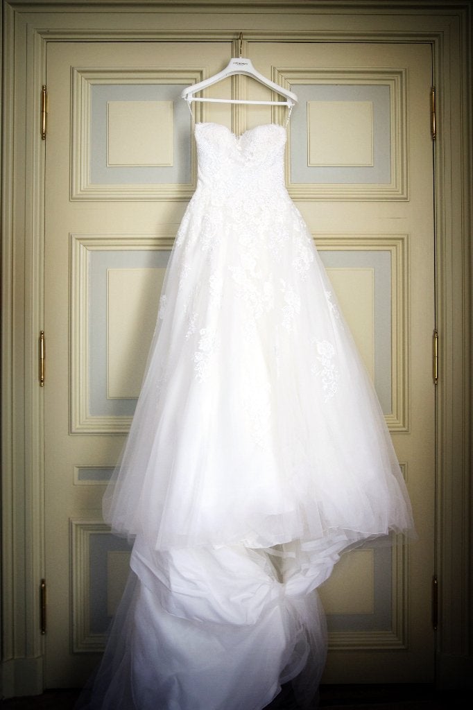 Pronovias trouwjurk | A-lijn prinsessenjurk | Off white XS/S, Kleding | Dames, Trouwkleding en Trouwaccessoires, Ophalen, Trouwjurk