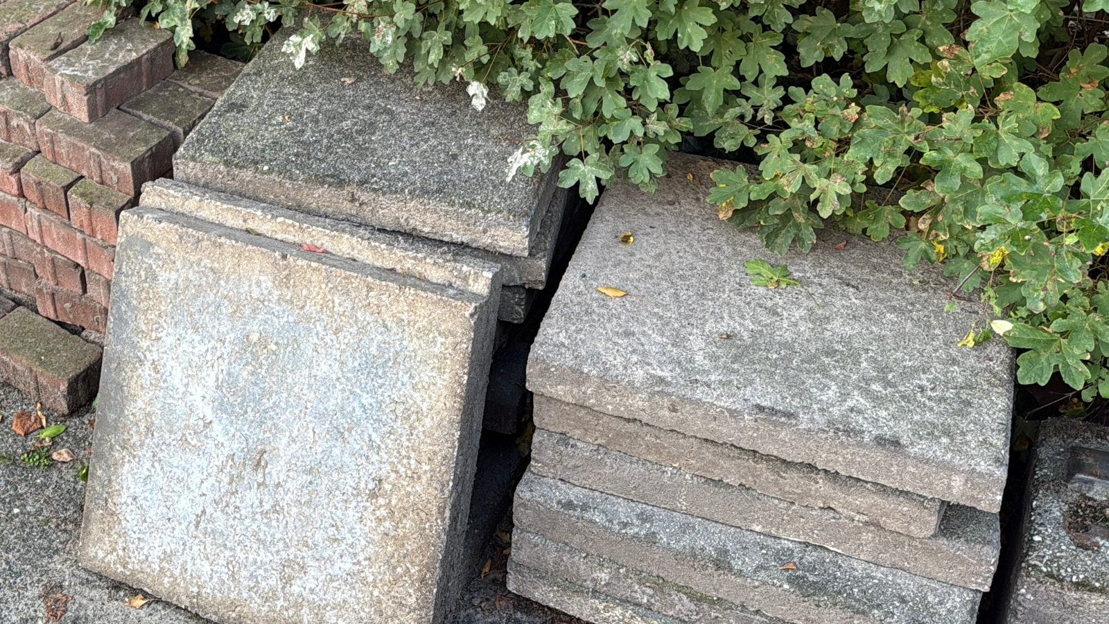 Betontegels, Tuin en Terras, Ophalen, Gebruikt, Overige typen, Minder dan 5 m²