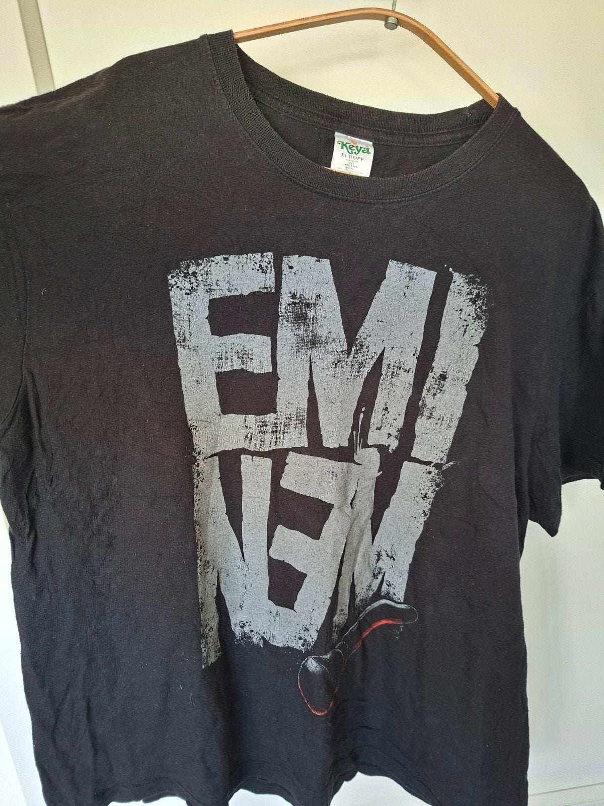 Eminem Rapture 2014 Tour T-shirt - Zwart - Maat XL, Keya Europe, Verzenden, Zwart, Maat 56/58 (XL)
