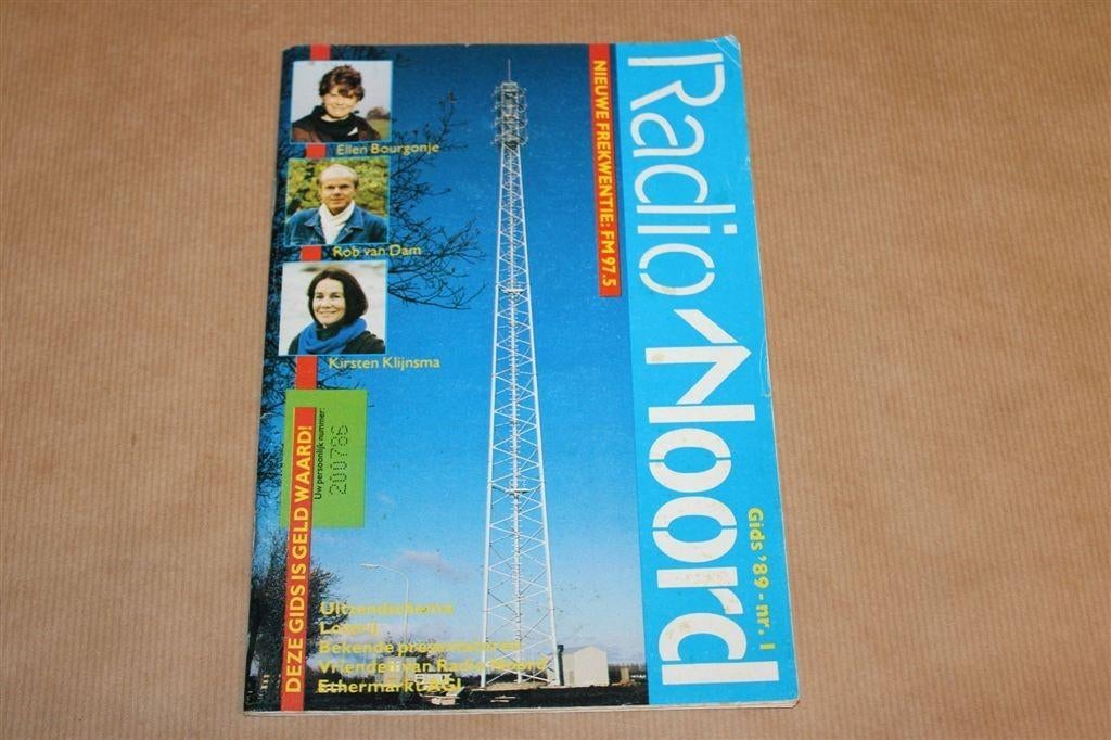 Radio Noord Gids ’89 Nr 1 [Uitzendschema & Reportages], Boeken, Film, Tv en Media, Ophalen of Verzenden, Gelezen, Media