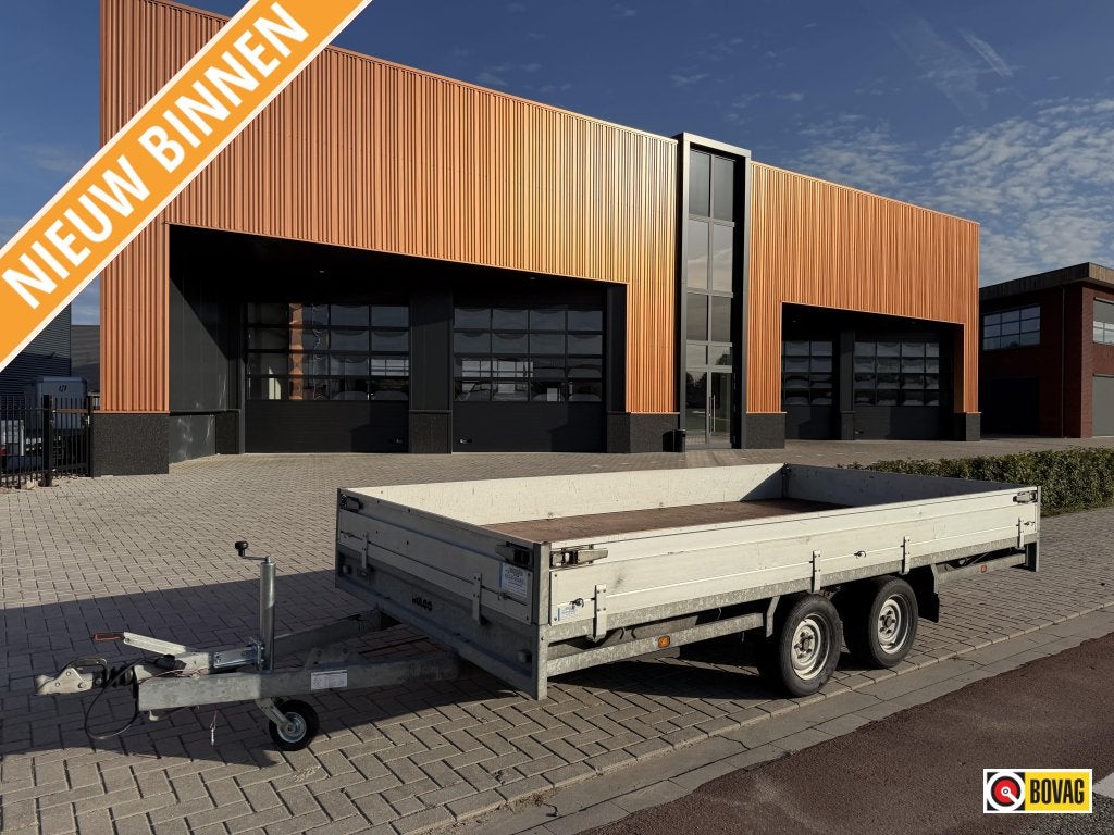 Hulco Plateauwagen tandemasser 3.0T 405x203x30cm 2.950,- ex