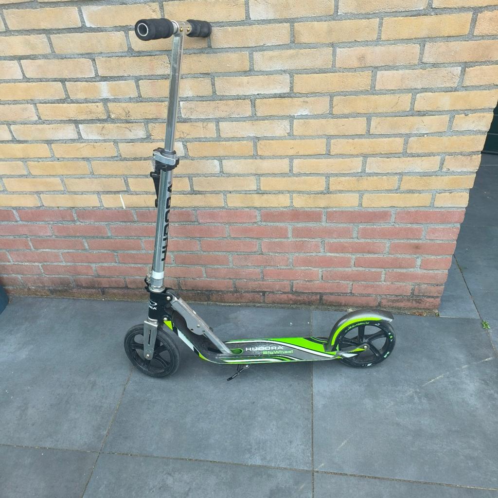Hudora BigWheel step - Groen/Zwart, Ophalen of Verzenden, Gebruikt, Gewone step, Hudora