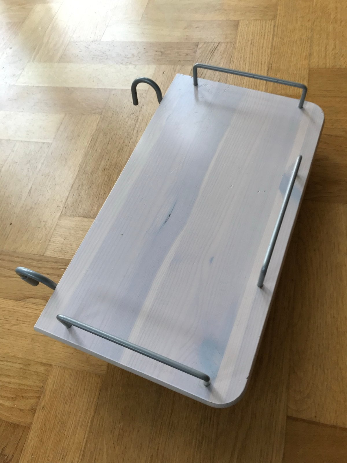 Flexa bedplank/nachtkastje - Whitewash, Ophalen, Minder dan 45 cm, Zo goed als nieuw, Minder dan 55 cm