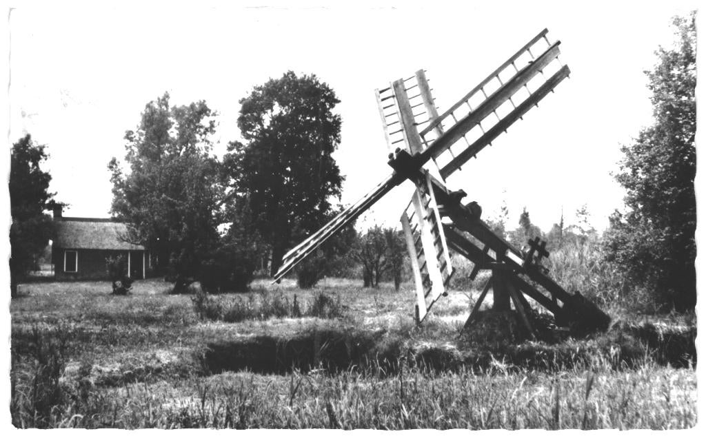 991389 De Weerribben Oldemarkt jr 60 O Gelopen met postzegel
