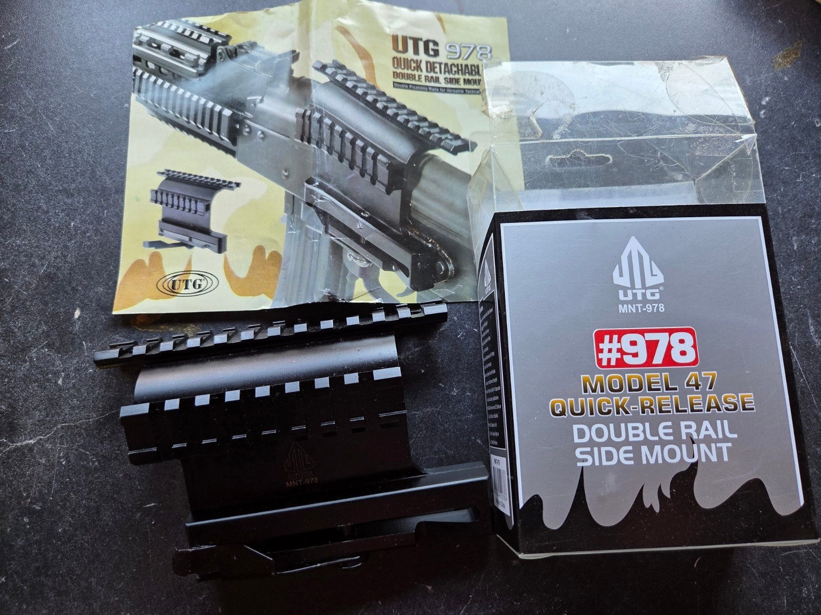 Te koop. UTG 978 Model 47 side mount(ak47), Ophalen of Verzenden, Gebruikt