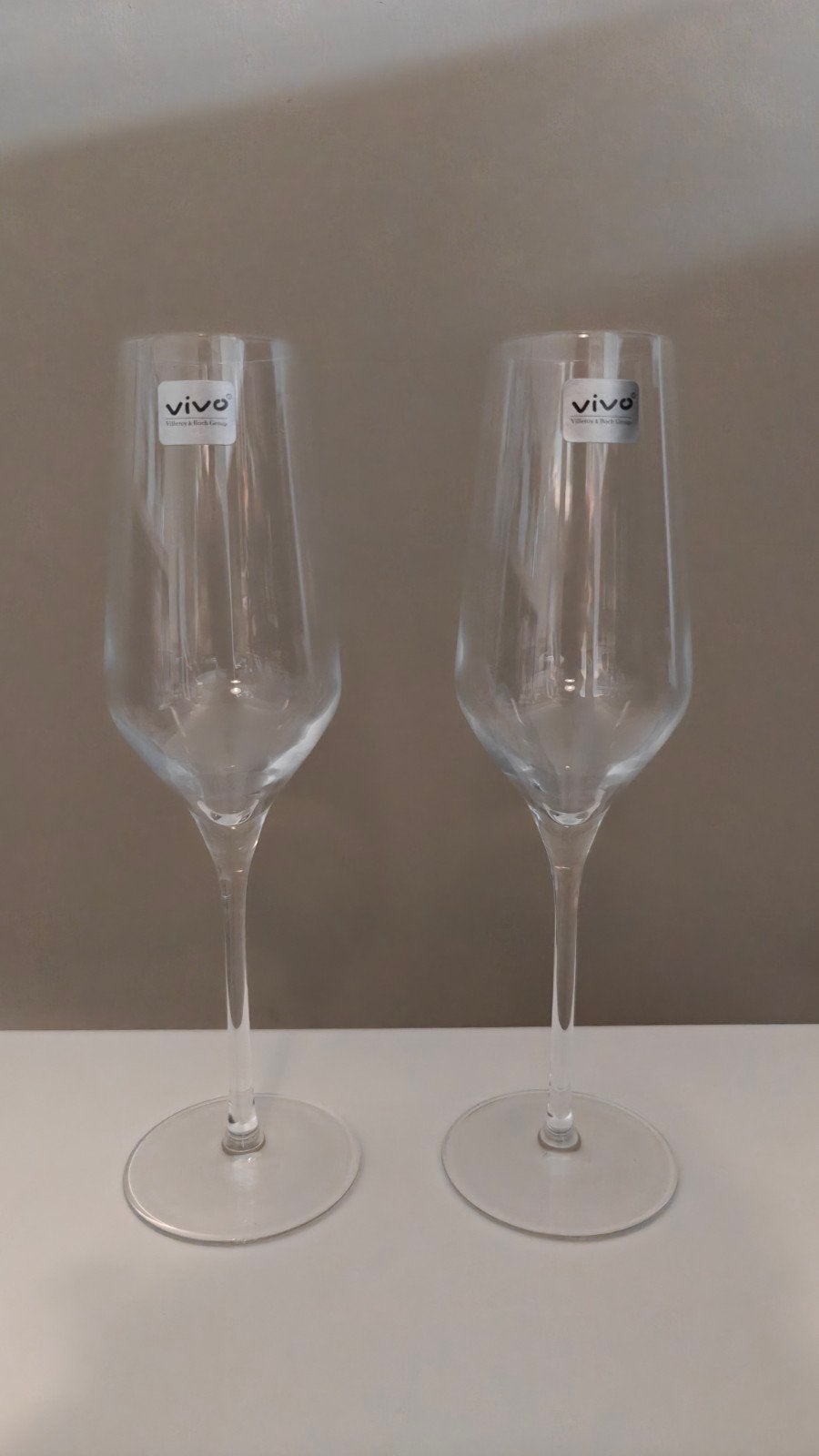 Villeroy en Boch champagne glazen, Ophalen