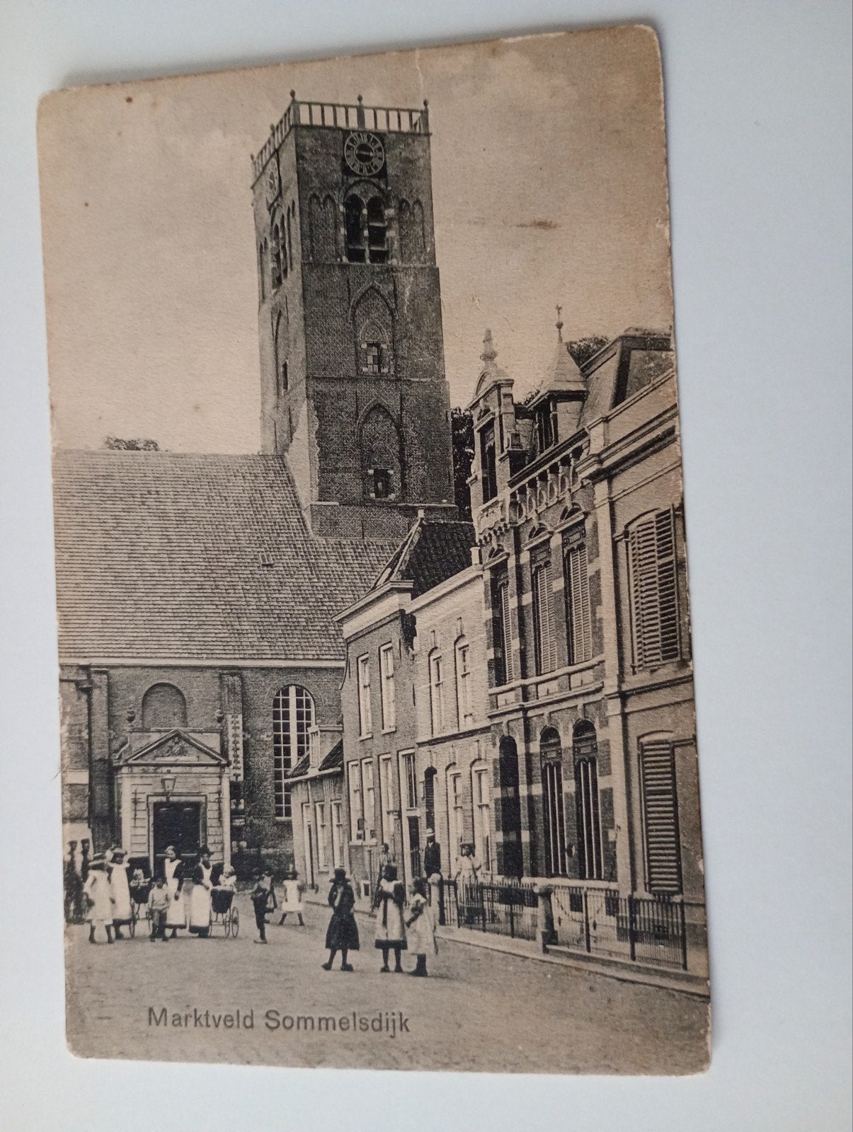 Sommelsdijk Marktveld, Verzamelen, Ophalen of Verzenden, Voor 1920, Ongelopen, Zuid-Holland