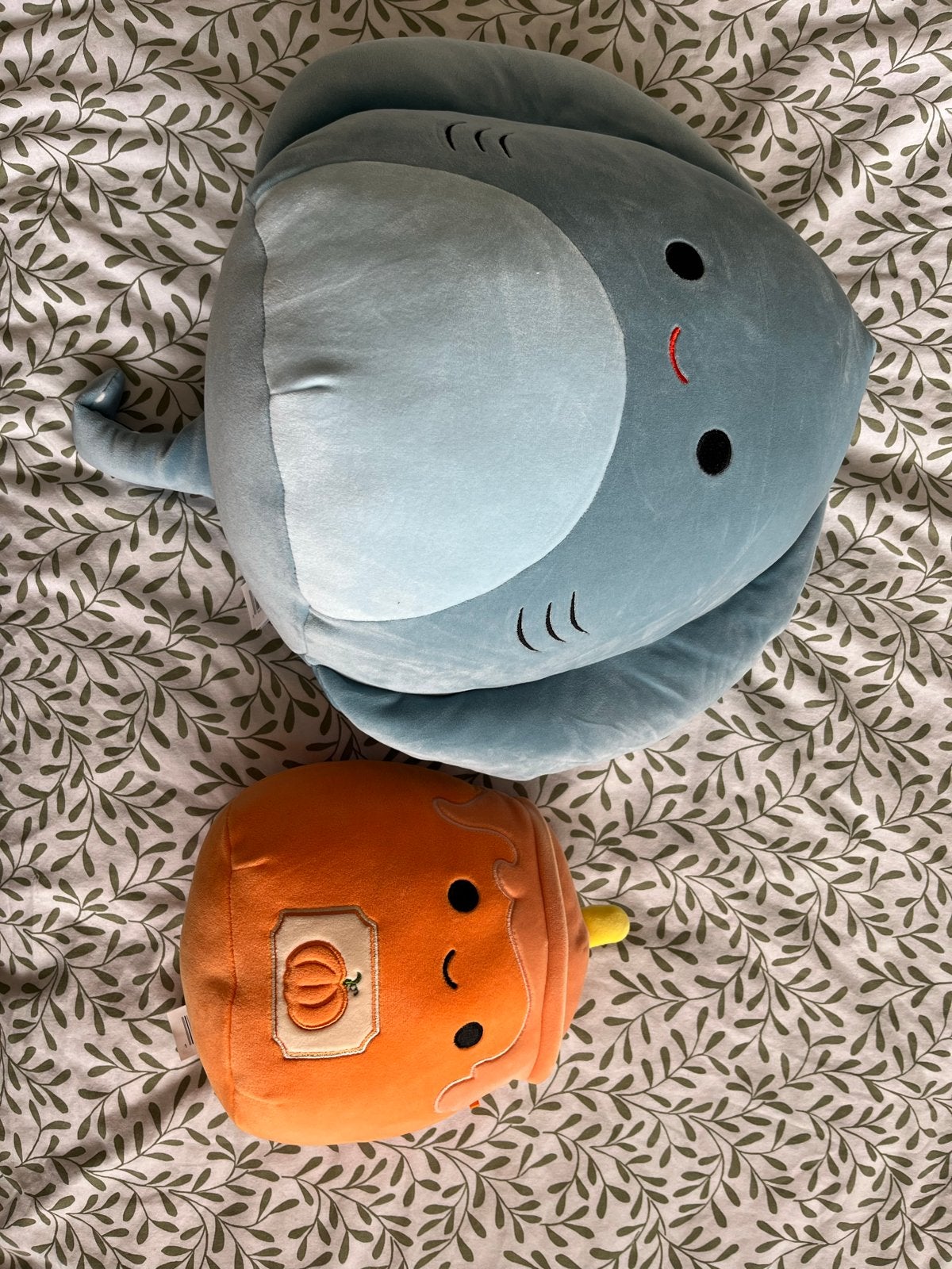 Squishmallows: Rog en Pompoen, Kinderen en Baby's, Speelgoed | Knuffels en Pluche, Ophalen, Overige typen, Blauw, Middelgroot (20 tot 80 cm)