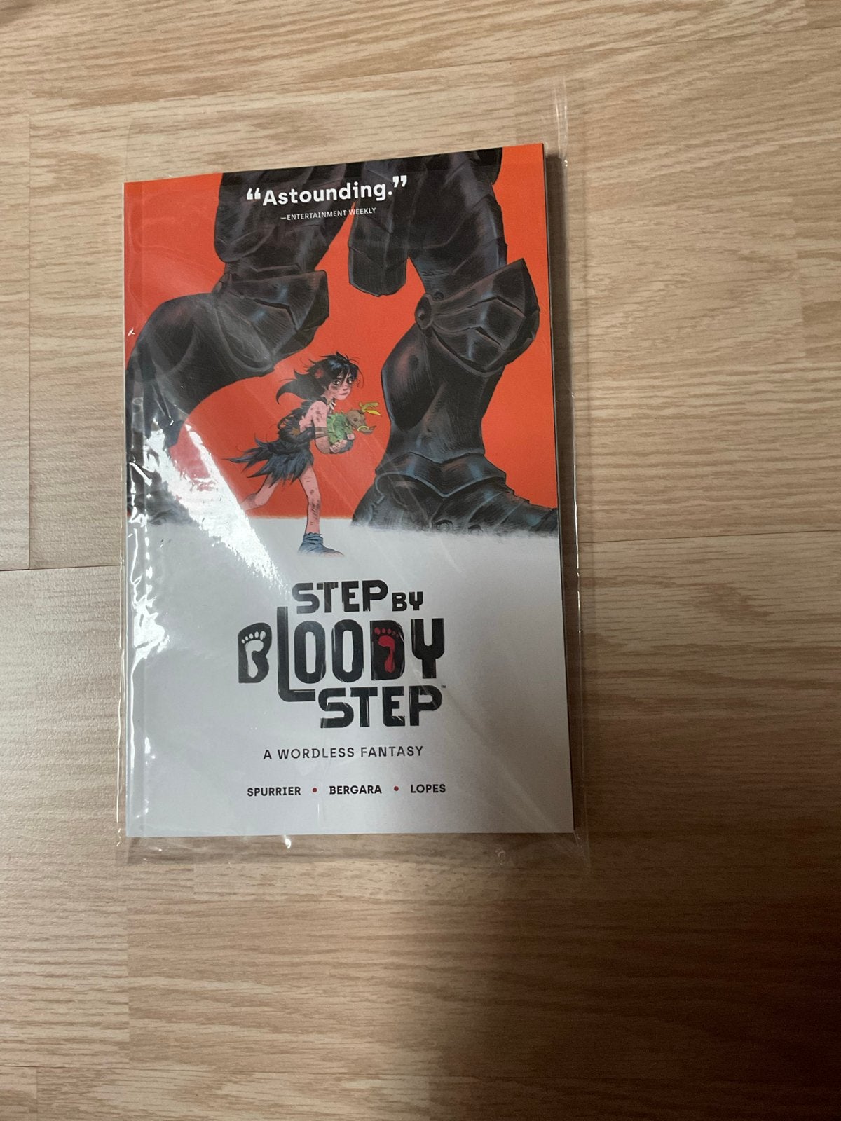 Step by Bloody Step: A Wordless Fantasy Graphic Novel, Eén comic, Verzenden, Zo goed als nieuw, Amerika
