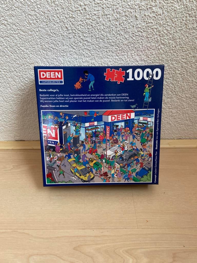 DEEN Supermarkten Puzzel 1000 stukjes, Ophalen, 500 t/m 1500 stukjes, Nieuw, Legpuzzel