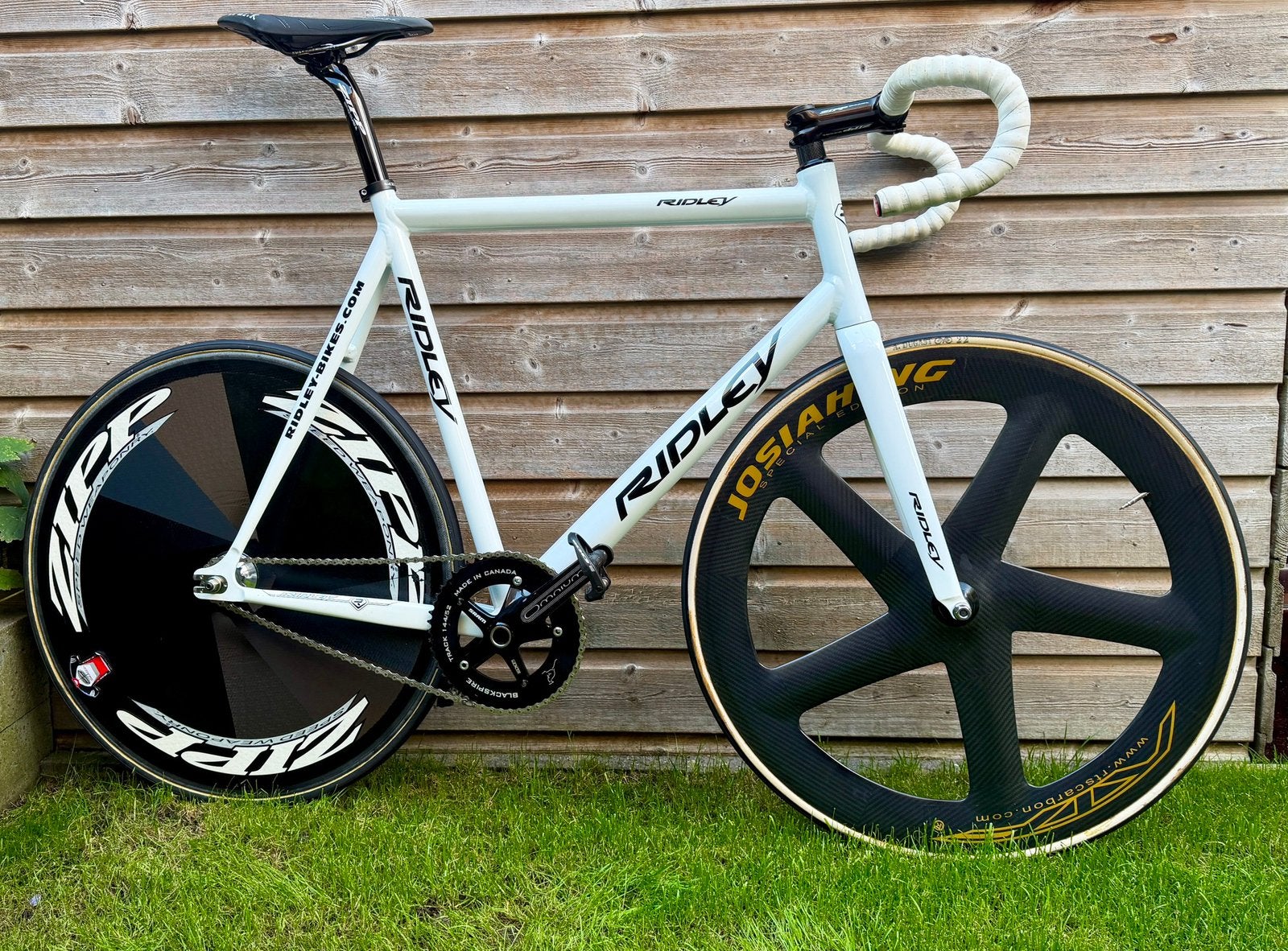 Ridley baanfiets, Minder dan 10 versnellingen, Carbon, Heren, Zo goed als nieuw