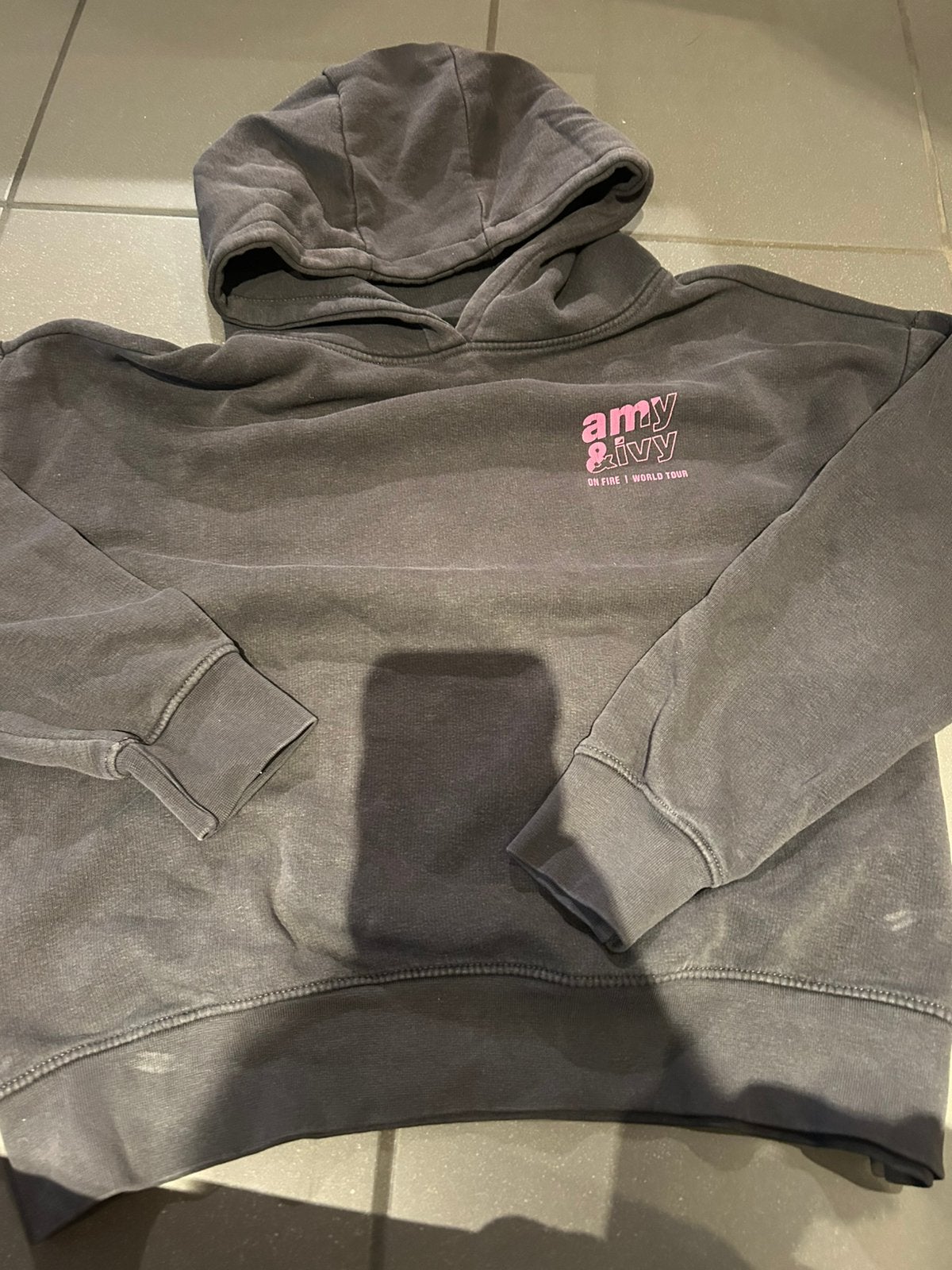 Hoodie, Ophalen of Verzenden, Gedragen, Maat 38/40 (M), Grijs