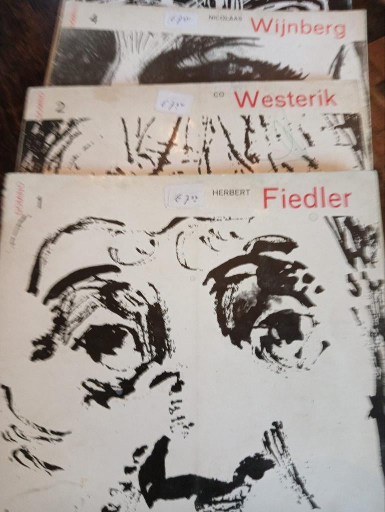 Domino serie van schilder in de Cobra tijd., Ophalen of Verzenden, 1960 tot 1980, Tijdschrift