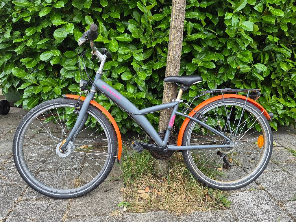 24 inch B'TWIN jongens fiets, Ophalen, Velgrem, Versnellingen, BTWIN