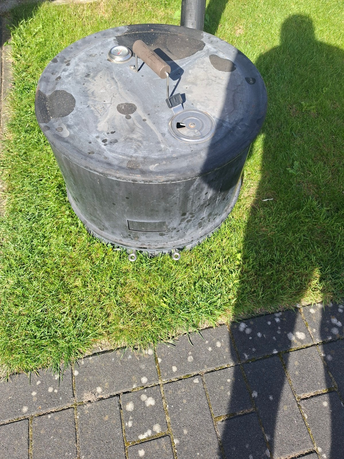 Unieke BBQ Vuurkorf Combinatie - Hoogte verstelbaar, Ophalen, Zo goed als nieuw, Vuurton
