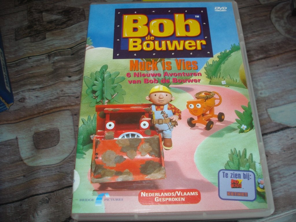 dvd bob de bouwer muck is vies 143-1390-1354-579-1103, Alle leeftijden, Ophalen of Verzenden, Zo goed als nieuw