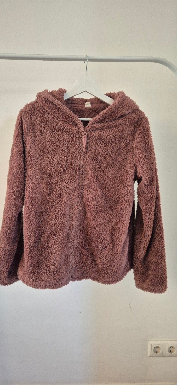 Hema pluizige hoodie maat S, Verzenden, Roze, Maat 36 (S), Gedragen