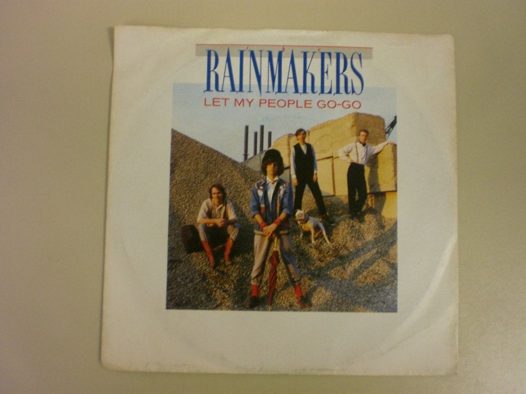 THE RAINMAKERS -  let my people go-go - vinyl 7", Gebruikt, 7 inch, Ophalen of Verzenden, Rock en Metal
