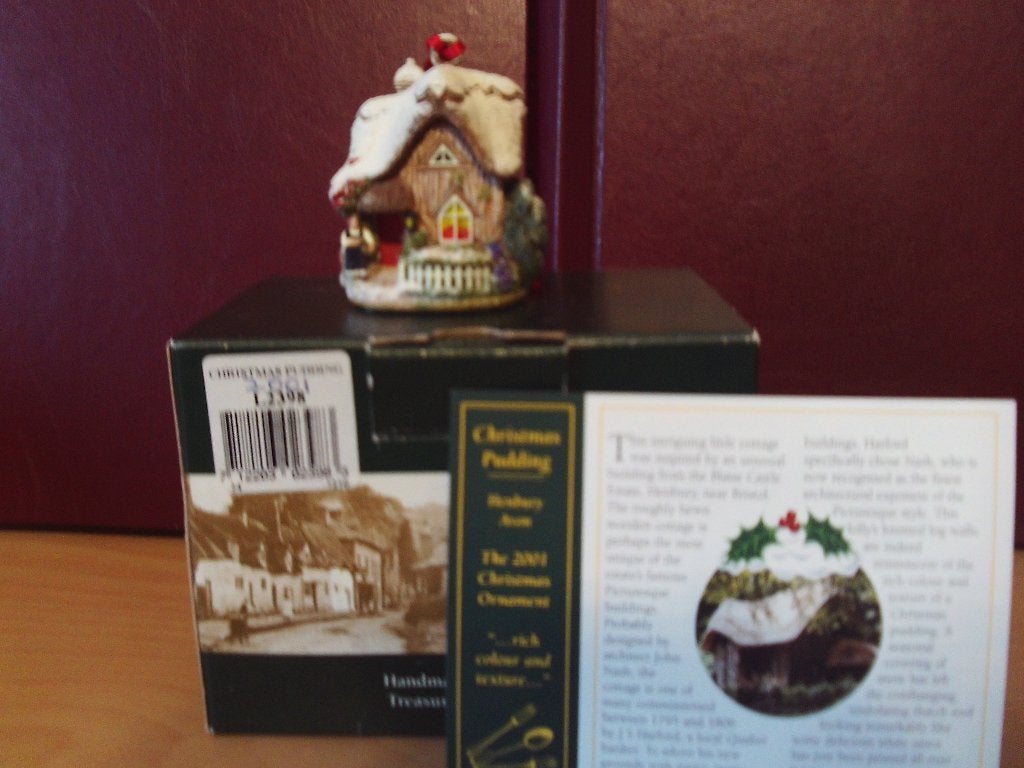 Lilliput Lane - Christmas Pudding - in doos, Verzamelen, Ophalen of Verzenden, Zo goed als nieuw, Overige typen