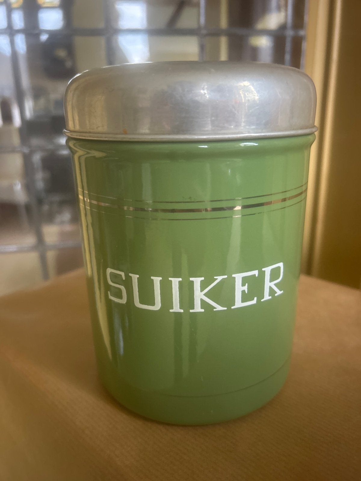 2 Vintage voorraadblikken: Suiker en Koffie, Ophalen of Verzenden