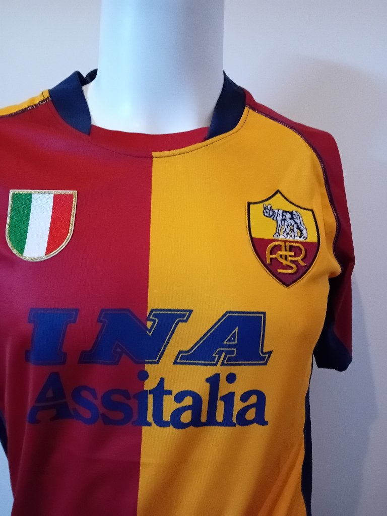 AS Roma voetbalshirt maat M, Ophalen of Verzenden, Zo goed als nieuw, Buitenlandse clubs, Shirt