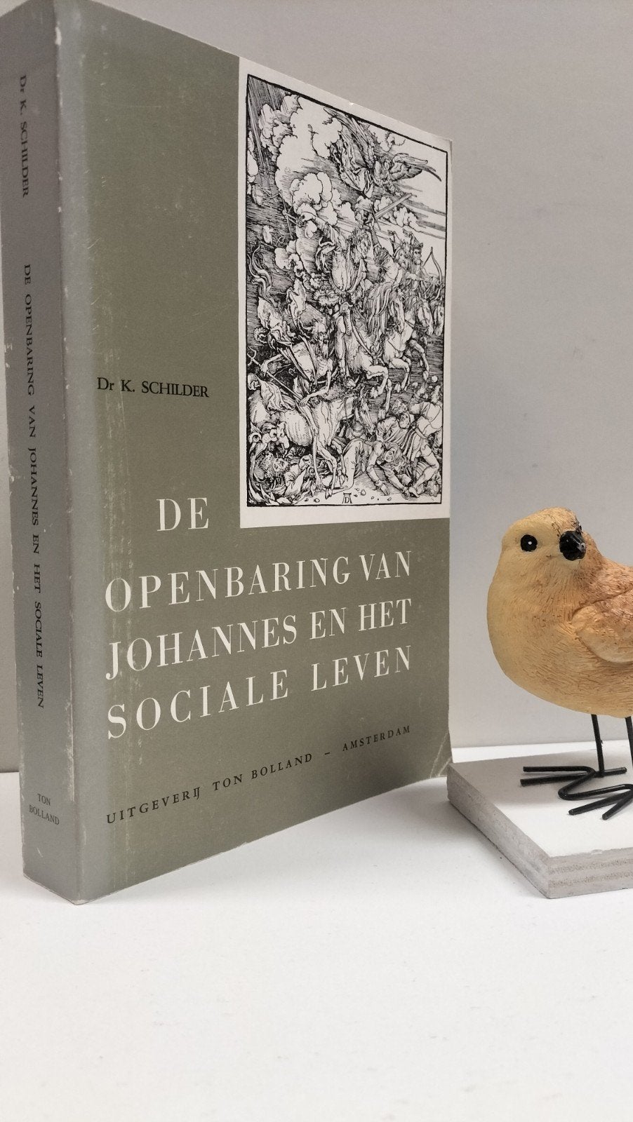 Schilder, Dr. K.; De openbaring van Johannes en het  sociale, Ophalen of Verzenden, Zo goed als nieuw, Christendom | Protestants