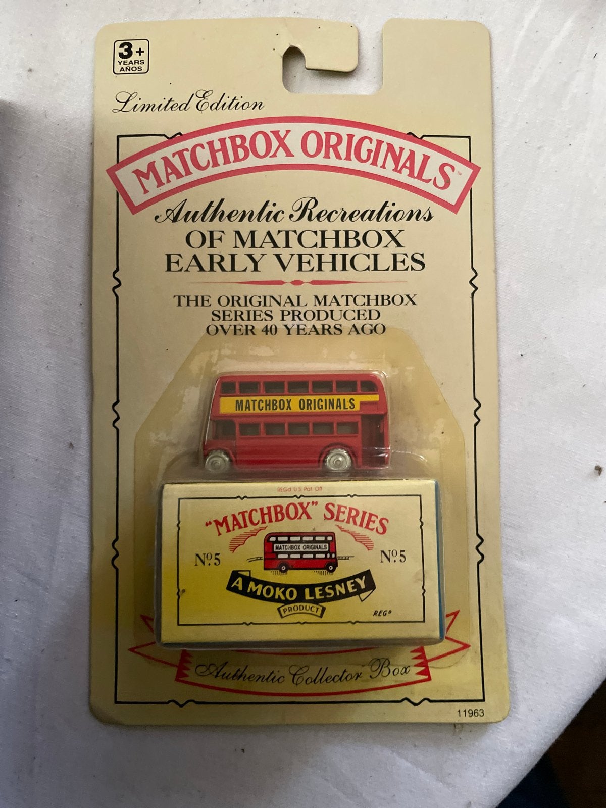 Matchbox Originals Limited Edition Bus - Nieuw in verpakking, Ophalen of Verzenden, Nieuw
