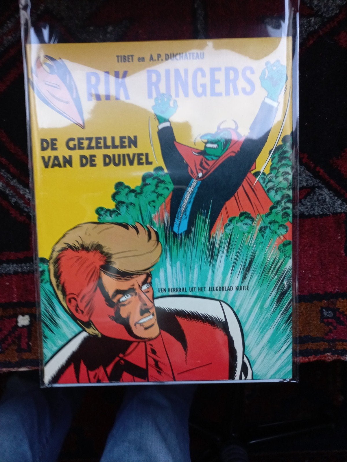 Rik Ringers, Boeken, Eén stripboek, Ophalen of Verzenden, Zo goed als nieuw, Tibet en A.P. Duchateau