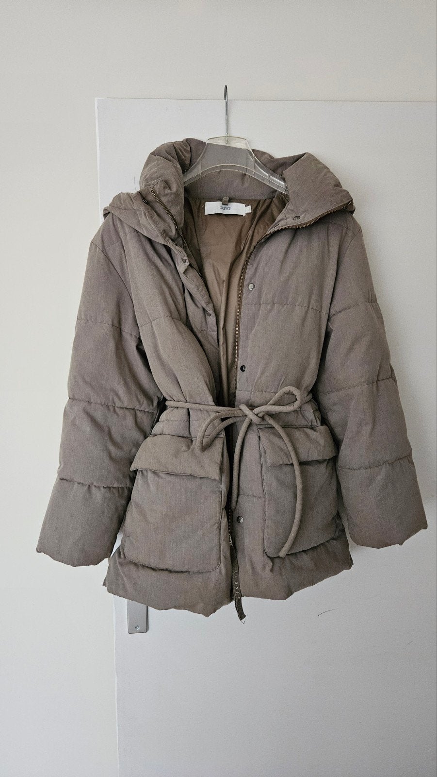 Closed Valea Jackets & Coats in Muddy Beige - Maat L, Maat 42/44 (L), Ophalen of Verzenden, Gedragen, Closed