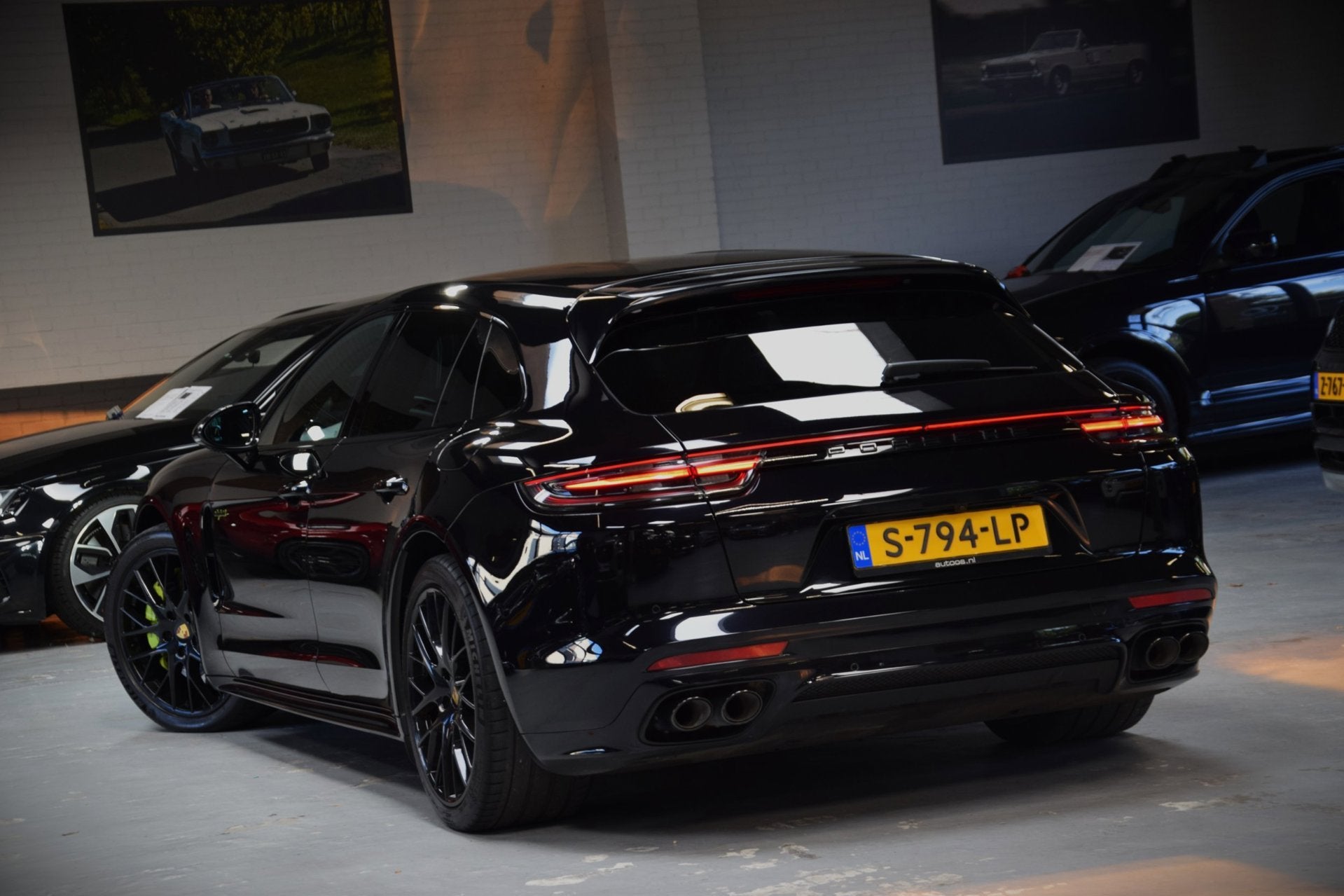 Porsche Panamera Sport Turismo 2.9 4 E-Hybrid 10 Years Editi, Auto's, Automaat, 14 kWh, 38 km/l, Zwart