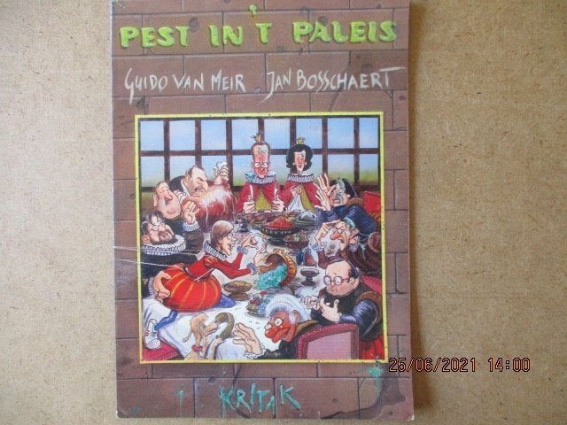 adv3707 pest in t paleis, Eén stripboek, Ophalen, Gelezen