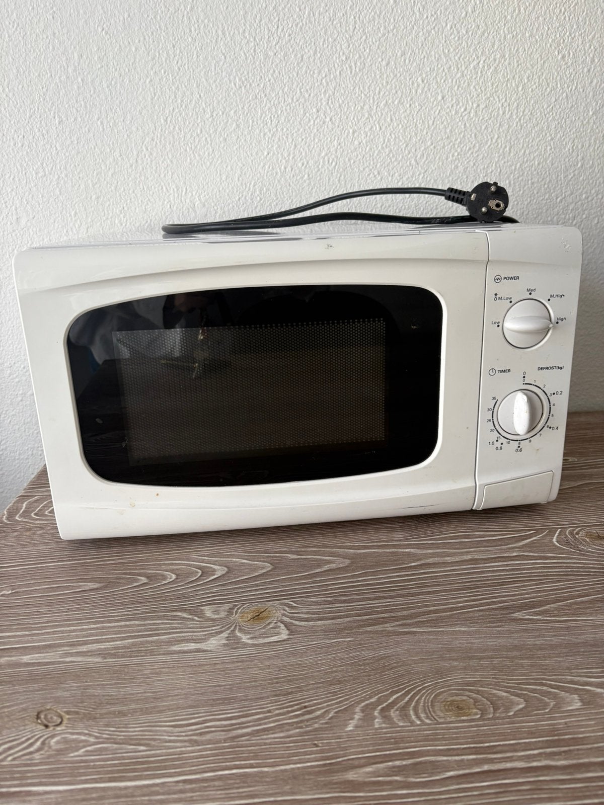 Compacte Magnetron - Wit, Witgoed en Apparatuur, Magnetrons, Ophalen, Gebruikt, Minder dan 45 cm, Magnetron