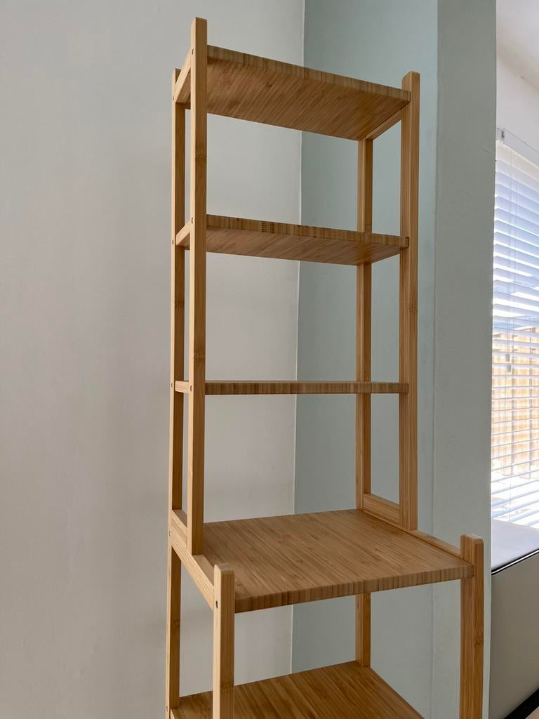 IKEA RÅGRUND Stellingkast, bamboe, 33 cm, Ophalen, Zo goed als nieuw