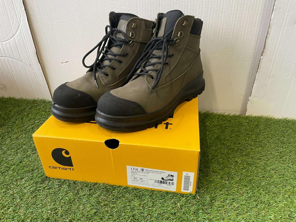 Carhartt Detroit 6" Zip Werkschoen - Groen - Hoog - Maat 45, Niet ingevuld, Overige kleuren, Niet ingevuld, Ophalen of Verzenden