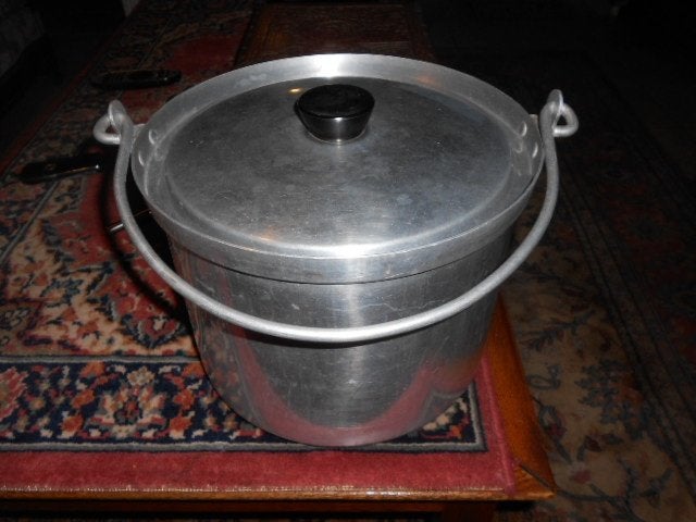 kookpot, Met deksel, Ophalen of Verzenden, Zo goed als nieuw, Aluminium