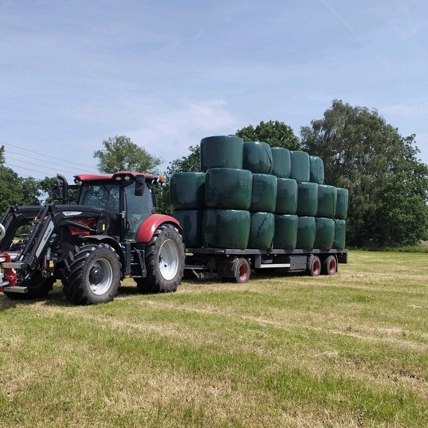 Te koop: hooi in folie (rond & vierkant), Dieren en Toebehoren