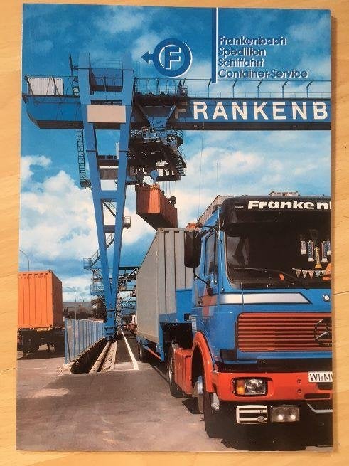 folder van Frankenbach uit Mainz Duitsland, Ophalen of Verzenden, Zo goed als nieuw, Overige merken