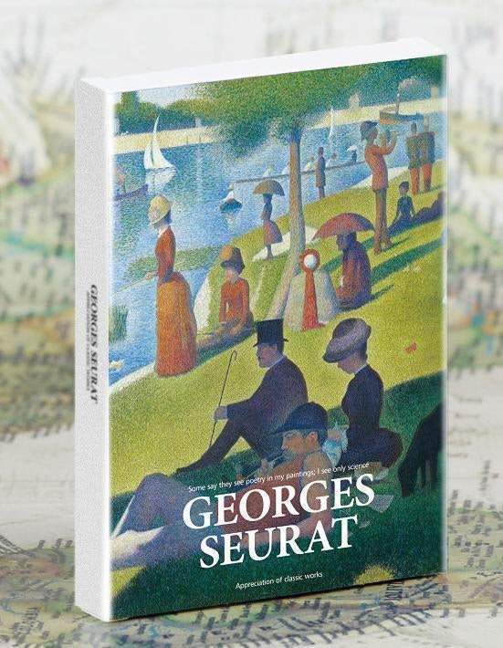 Georges Seurat Schilder kunst Pointillisme AnsichtKaarten ., Ophalen of Verzenden, 1980 tot heden, Ongelopen, Overige thema's