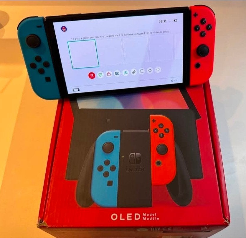 Nintendo Switch OLED met games, Switch OLED, Met games, Verzenden, Met 2 controllers