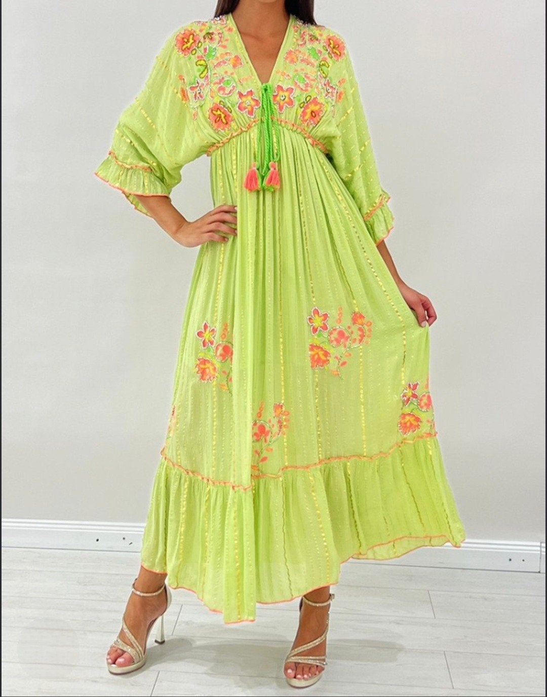 GD Golden Days PARIS Maxi Jurk - Nieuw met kaartje, Kleding | Dames, Jurken, Maat 38/40 (M), Nieuw, Ophalen of Verzenden, GD Golden Days PARIS