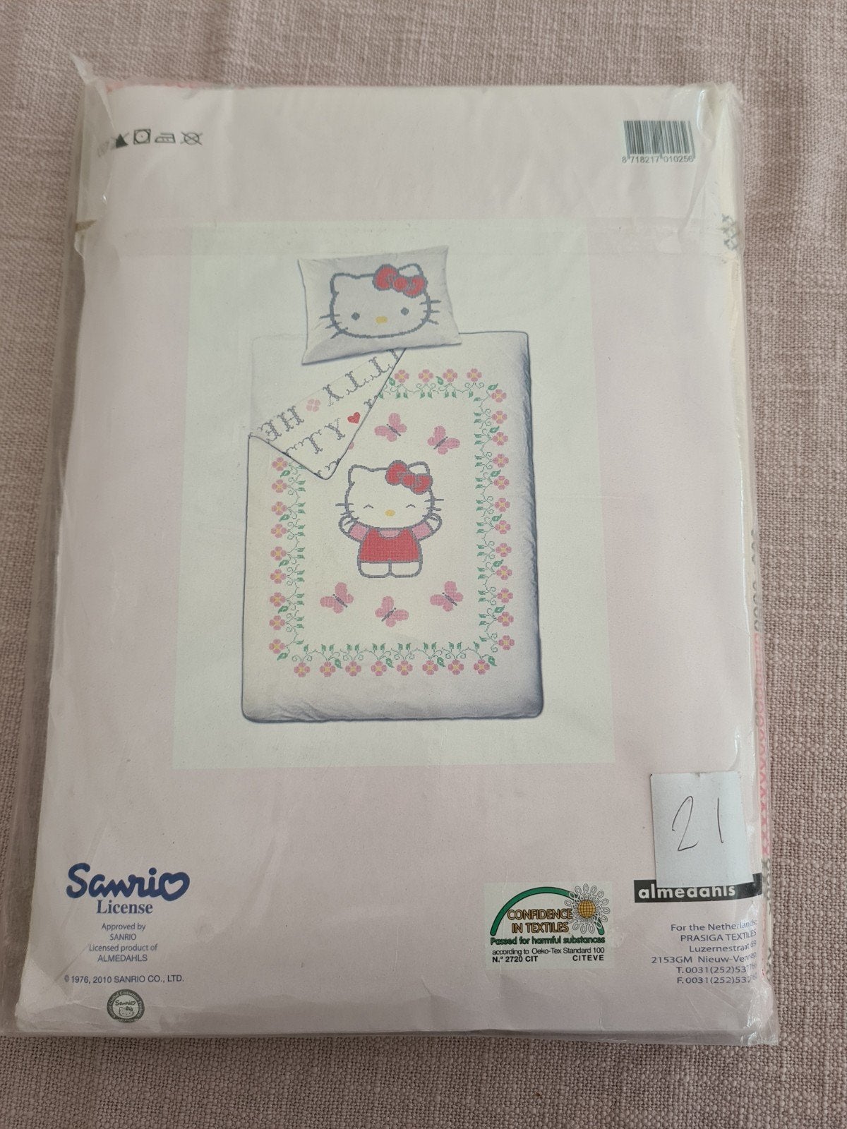 Hello Kitty dekbedovertrek, Overige merken, Overige kleuren, Jongetje of Meisje, Nieuw