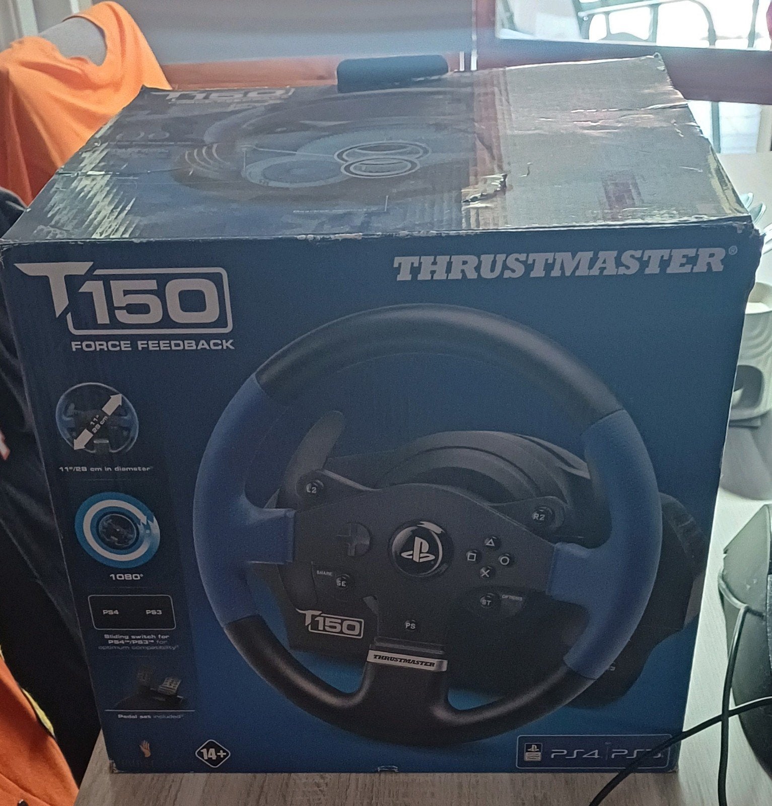 Thrustmaster t150 stuur, Ophalen of Verzenden, Zo goed als nieuw