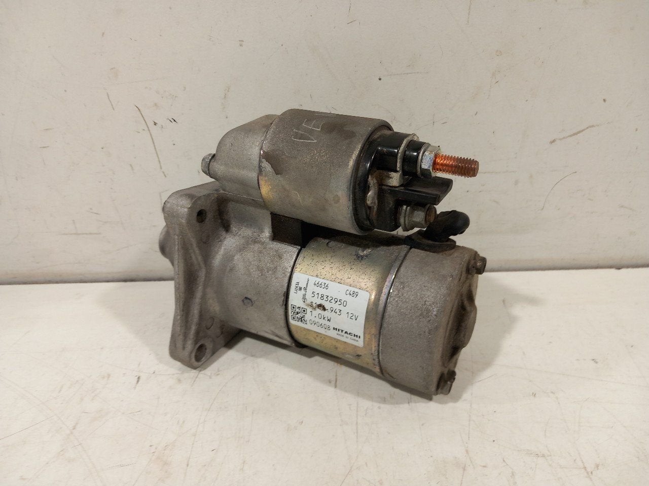 Startmotor Fiat 500, Onderdelen@venauto.nl, Van der Ven Autorecycling B.V., Gebruikt, Ettenseweg 76, 4706 PB Roosendaal, The Netherlands