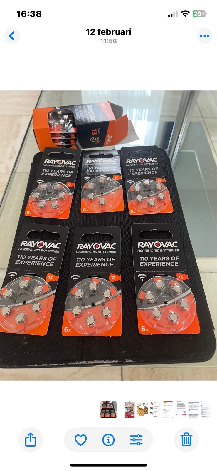 Batterijen 13 gratis, Ophalen, Nieuw