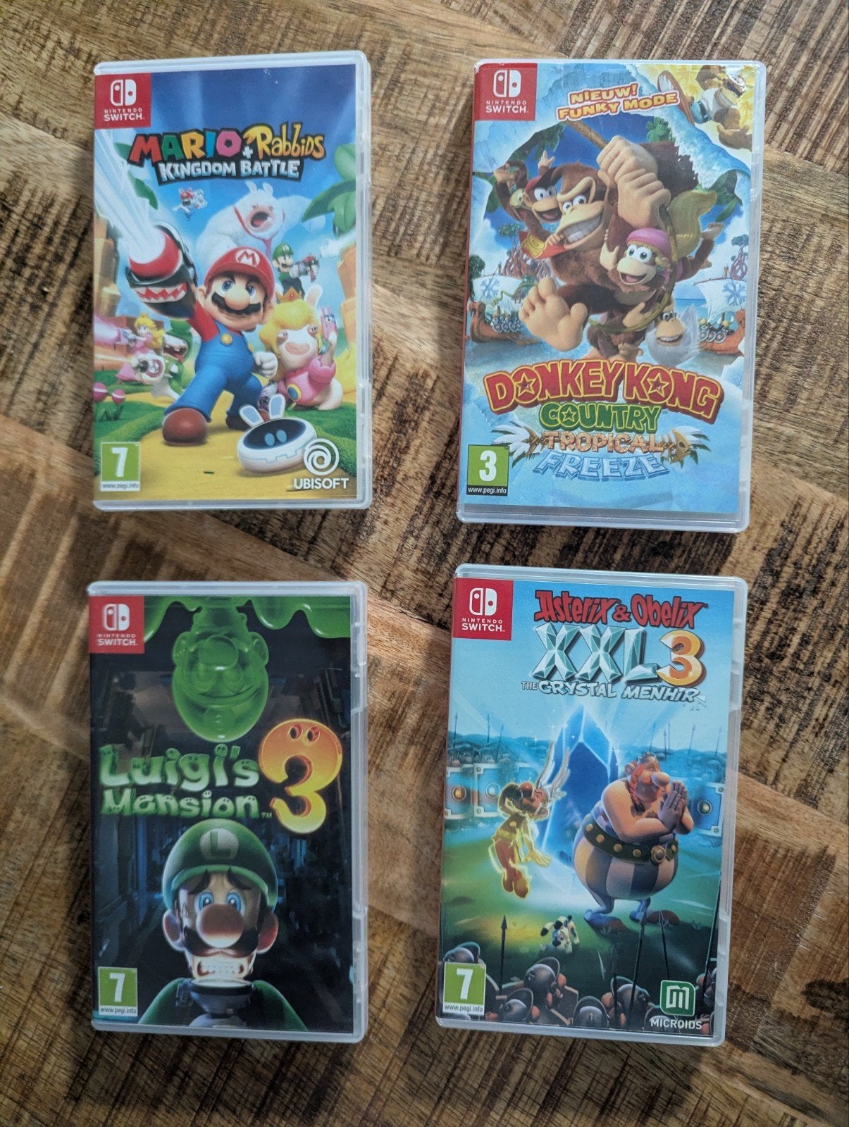 Switch Games: Mario, Donkey Kong, Luigi'smansion, Spelcomputers en Games, Avontuur en Actie, Ophalen of Verzenden, Zo goed als nieuw
