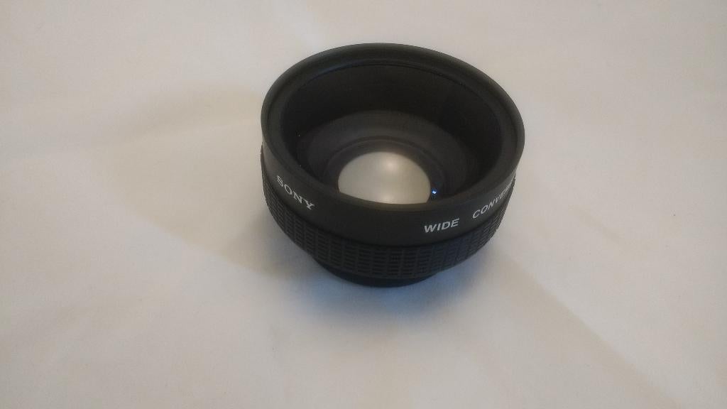 Sony Wide Conversion x0.7, Ophalen of Verzenden, Gebruikt, Groothoeklens