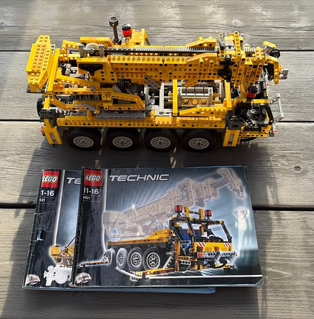 Lego Technic 8421 Mobiele Kraan, Gebruikt, Lego, Overige typen, Ophalen of Verzenden