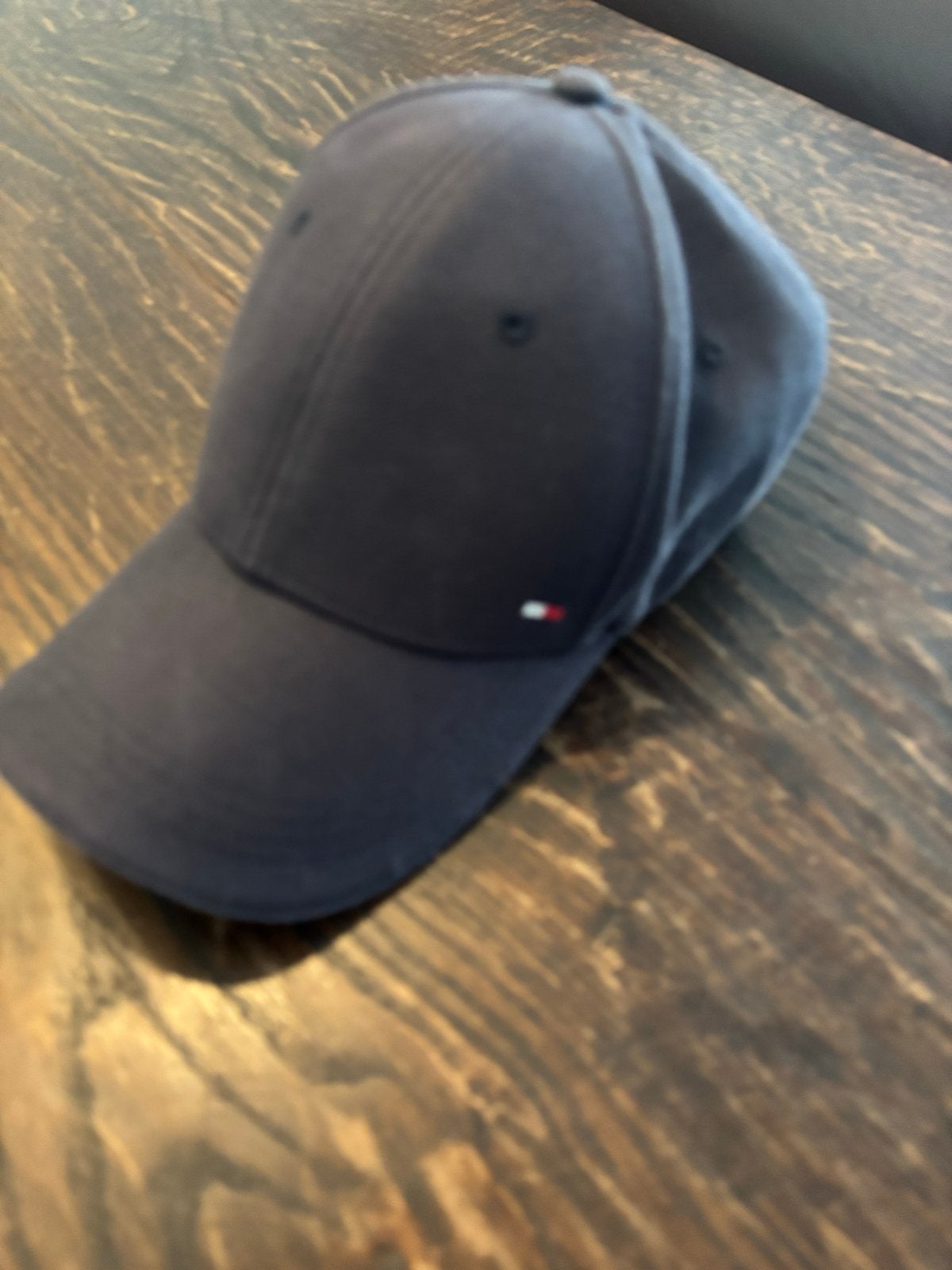 Tommy Hilfiger pet - Donkerblauw, Kleding | Heren, Hoeden en Petten, Zo goed als nieuw, Pet, One size fits all, Ophalen of Verzenden