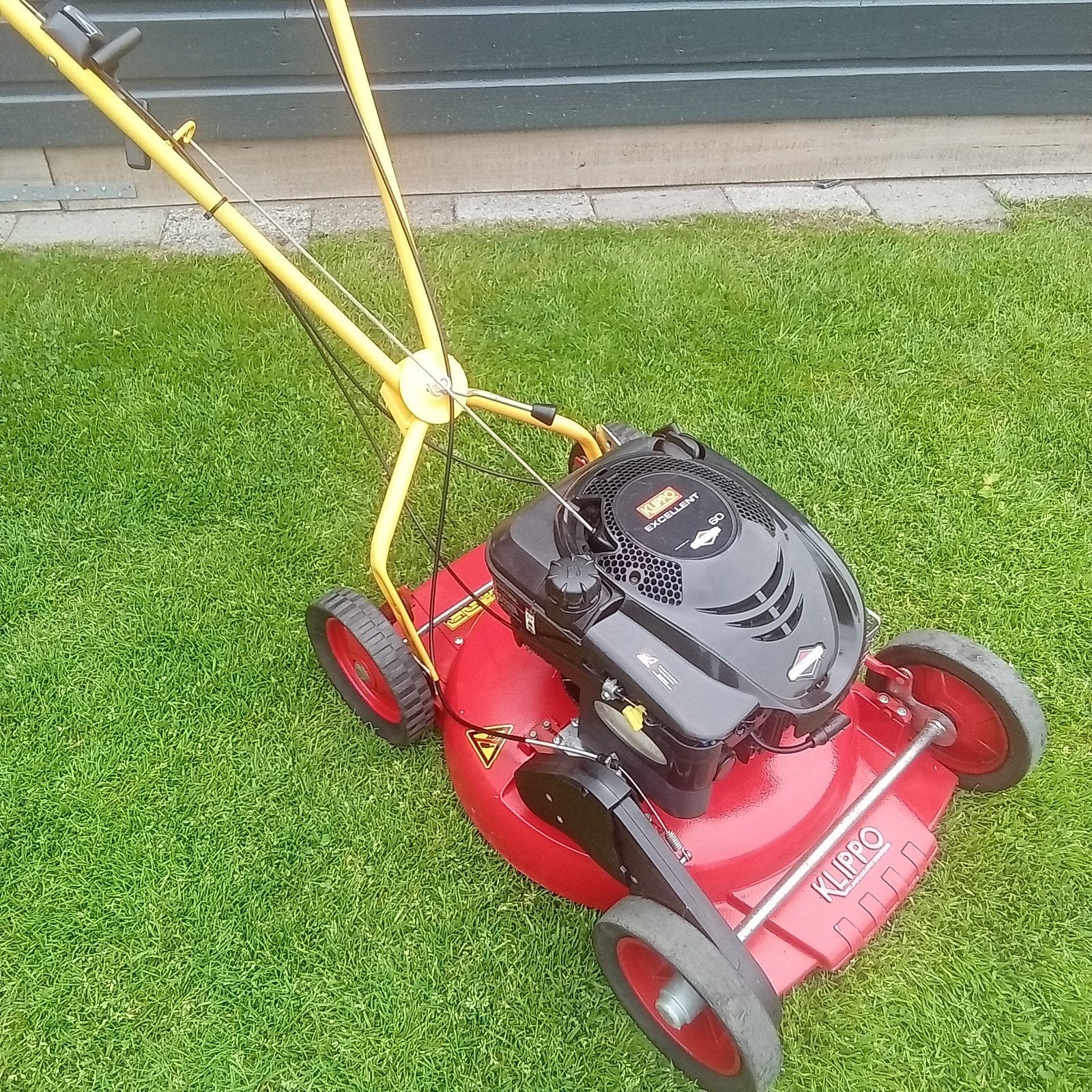 Klippo mulch grasmaaier zelfrijdend benzine maaier